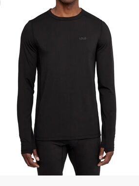 Lole Men's Long Sleeve Tee in Black